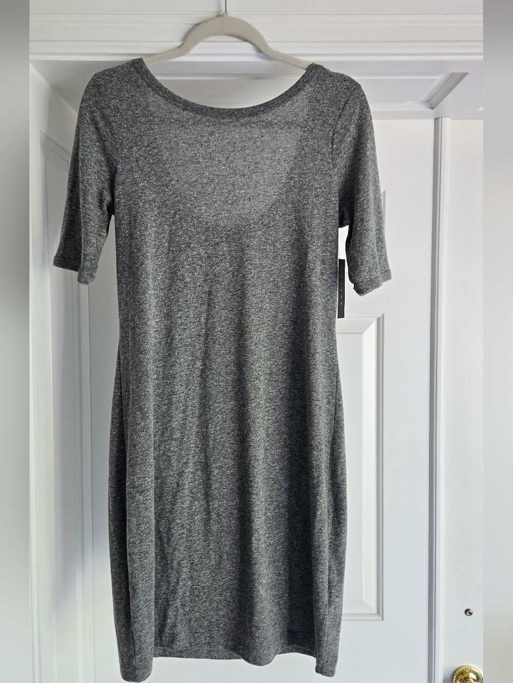 NWT Theory Heather Gray T shirt Dress